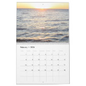 Calendrier Beach Ocean Waves Cool Paysage Photos de l'eau (Feb 2026)