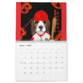 Calendrier Beagle (Mar 2027)