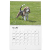 Calendrier beagle (Mar 2027)