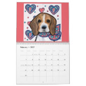 Calendrier Beagle (Feb 2027)