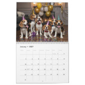 Calendrier Beagle Calendar (Jan 2027)