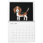 Calendrier Beagle Calender (Jan 2027)