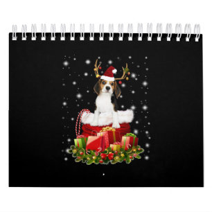 Calendrier Beagle Reindeer présent cadeau de Noël