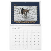 Calendrier Beagles et amis 2026 (Jan 2027)