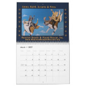Calendrier Beagles et amis 2026 (Mar 2027)