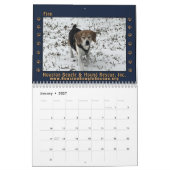 Calendrier Beagles et Buddies 2026 (Jan 2027)