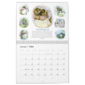 Calendrier Beatrix Potter Deux pages Taille moyenn (Jan 2026)