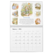 Calendrier Beatrix Potter Deux pages Taille moyenn (Feb 2026)