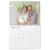 Calendrier Beau Album photo Mariage (Feb 2027)