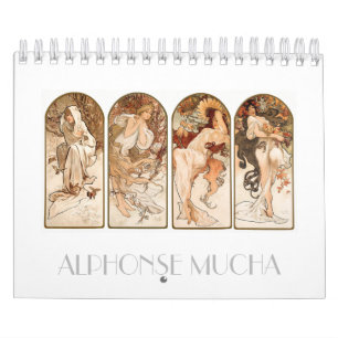 CALENDRIER : BEAU ART : ALPHONSE MUCHA