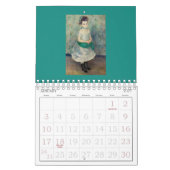 CALENDRIER : BEAU ART : PIERRE AUGUSTE-RENOIR (Jan 2027)