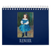 CALENDRIER : BEAU ART : PIERRE AUGUSTE-RENOIR (Protection)