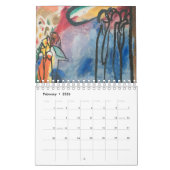 CALENDRIER : BEAU ART : WASSILY KANDINSKY (Feb 2026)