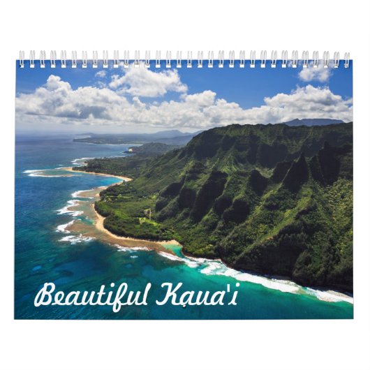 Calendrier Beau Kauai Hawaï (Protection)