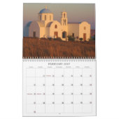 Calendrier Beau Santorini Grèce (Feb 2027)