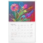 Calendrier Beaucoup de fleurs abondantes (Feb 2027)