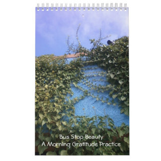 Calendrier Beauté d'arrêt d'autobus - une pratique en matière