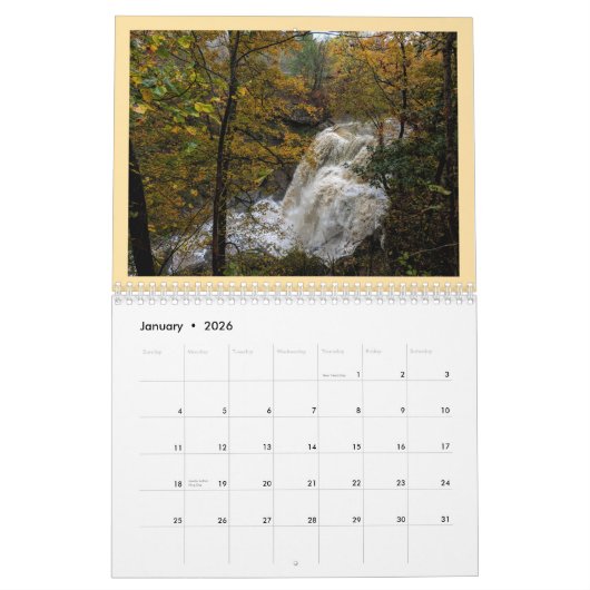 Calendrier Beauté d'automne 2025 (Jan 2026)