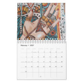 Calendrier beauté de l'année 2026 (Feb 2027)