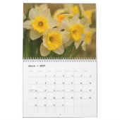 Calendrier Beauté Des Fleurs De Printemps (Mar 2027)