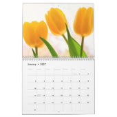 Calendrier Beauté Des Fleurs De Printemps (Jan 2027)