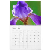 Calendrier Beauté Des Fleurs De Printemps (Feb 2027)