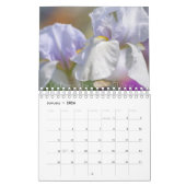 Calendrier Beauté des Irises (Jan 2026)
