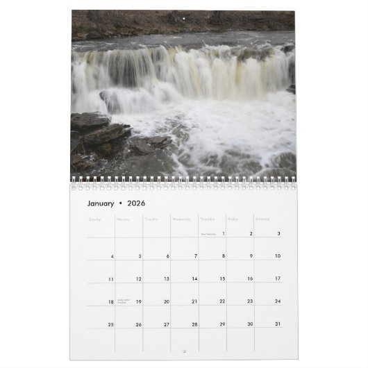 Calendrier Beauté du Midwest (Jan 2026)