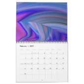 Calendrier Beauté En Abstrait 2021 (Feb 2027)