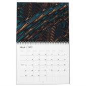 Calendrier Beauté En Abstrait 2021 (Mar 2027)