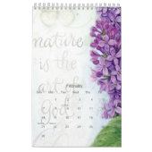 Calendrier Beauté subtile (Feb 2027)