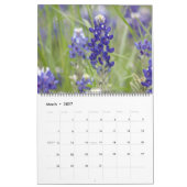 Calendrier Beautés du Texas Créez votre propre Bluebonnet (Mar 2027)