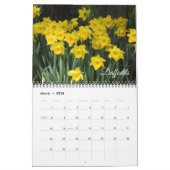 Calendrier Beautiful Flowers Calendar (Mar 2026)