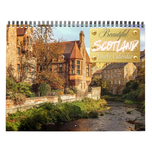 Calendrier Beautiful Scotland European Calendar (Protection)