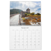 Calendrier Beautiful Scotland European Calendar (Jan 2027)