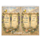 Calendrier Beautiful Wall Calendar with Scripture (Protection)