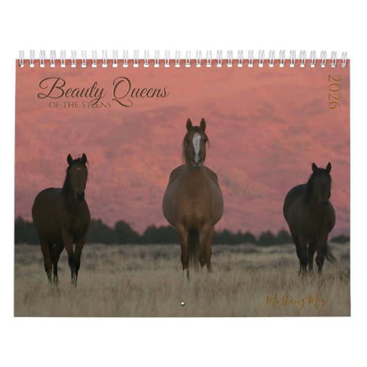 Calendrier "Beauty Queens" MustangWild 2026 Calendar  (Protection)