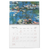 Calendrier Beaux-Arts Nénuphar par Claude Monet (Feb 2027)