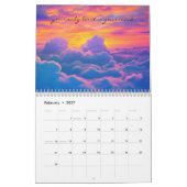 Calendrier Beaux couchers de soleil et citations (Feb 2027)