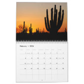 Calendrier Beaux Couchers de soleil Plages Océans Palmiers (Feb 2026)