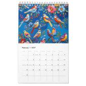 Calendrier Beaux Oiseaux (Feb 2027)