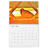 Calendrier Beaux oiseaux (Mar 2026)