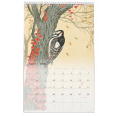 Calendrier Beaux oiseaux d'Ohara Koson, artiste japonais (Mar 2026)