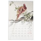 Calendrier Beaux oiseaux d'Ohara Koson, artiste japonais (Jan 2026)