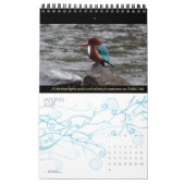 Calendrier Beaux oiseaux Photographie de la nature Oiseaux 20 (Jan 2027)