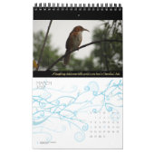 Calendrier Beaux oiseaux Photographie de la nature Oiseaux 20 (Mar 2027)
