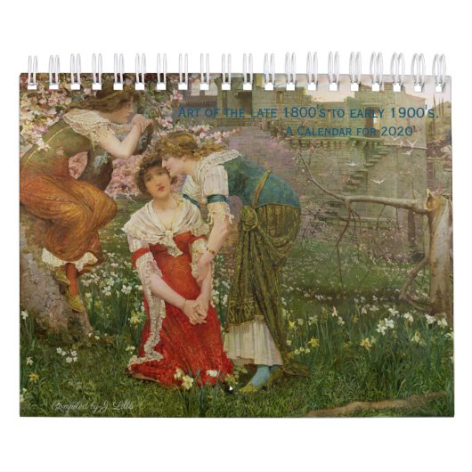 Calendrier Beaux tableaux du tournant du siècle (Protection)