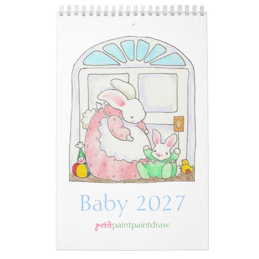 Calendrier bébé 2027 (Protection)