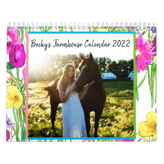 Calendrier Becky's Farmhouse Calendar Photography (Protection)