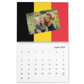 Calendrier Belgique | Ajouter Votre Photo Pavillon Belge 2026 (Mar 2026)